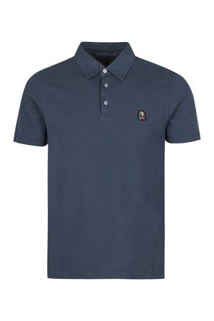 Hugh cotton-piqué polo shirt-0